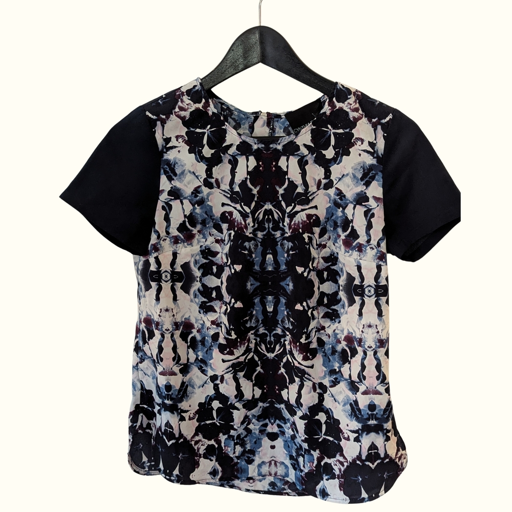 Abstract Print Women's Top